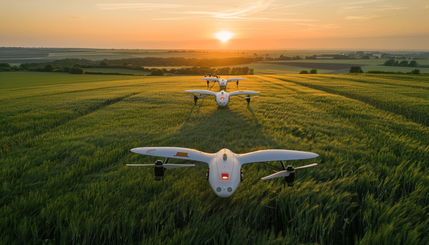 Drones et agriculture de précision comment la technologie change le visage de l'agriculture moderne